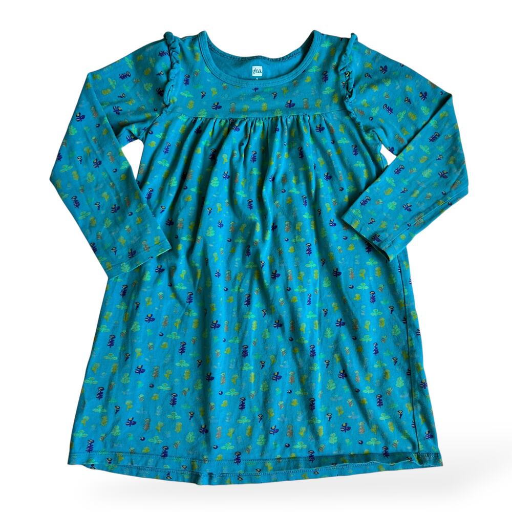 Tea Collection Long Sleeve Mighty Mini Dress